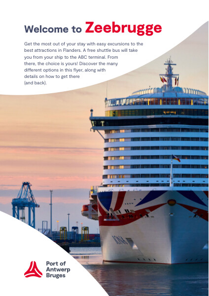 You can also organise your own excursion. A free shuttle bus will take you from the ship to the terminal exit where you can choose public transport (tram and train) or a taxi.