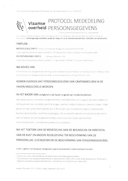 Protocol Vlaamse Overheid