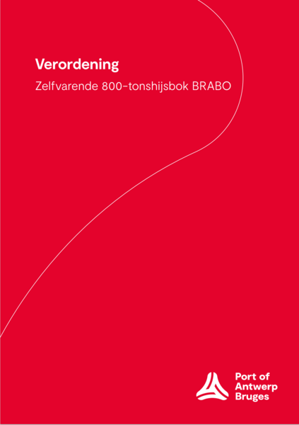 Van toepassing op het havengebied van Antwerpen.