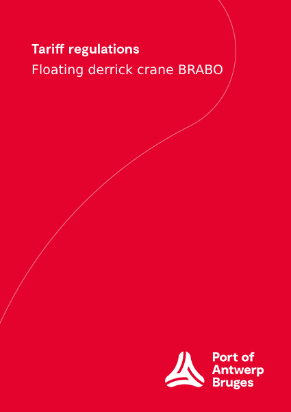 Applicable to the Antwerp port area.